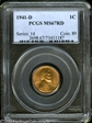 1941-D 1C MS67RD