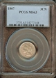 1867 3CN MS63