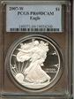 2007-W $1 Silver Eagle PR69DCAM