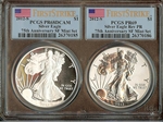 2012-S $1 Silver Eagle 75th Anniversary SF Mint Set First Strike PR68DCAM