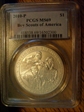 2010-P $1 Boy Scouts of America MS69