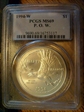 1994-W $1 P. O. W. MS69
