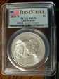 2013-W $1 Girl Scouts - 100th Ann First Strike MS70