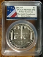 2013-P $1 5 Star Generals Marshall, Eisenhower - First Strike PR70DCAM