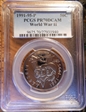 1991-95-P 50C World War II PR70DCAM