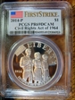 2014-P $1 Civil Rights Act of 1964 First Strike PR69DCAM