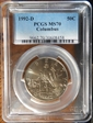 1992-D 50C Columbus MS70