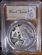 2016-P $1 Mark Twain First Strike Mark Twain Label PR70DCAM