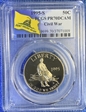 1995-S 50C Civil War PR70DCAM