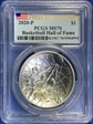2020-P $1 Basketball Hall of Fame First Day of Issue MS70