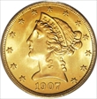 1907-D $5 MS67