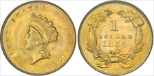 1854 G$1 Type 2 MS65