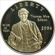2004-P $1 Edison PR70DCAM