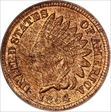 1864 1C Bronze MS64RB