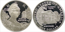 1999-P $1 Dolley Madison PR70DCAM