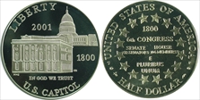 2001-P $1 Capitol Visitor PR70DCAM
