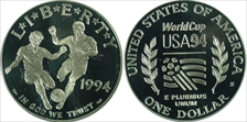 1994-S $1 World Cup PR70DCAM