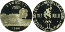 1996-S 50C Swimming PR70DCAM