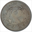 1795 $1 Flowing Hair, 3 Leaves F12