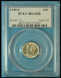1919-S 10C MS63FB
