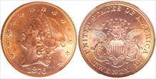 1876 $20 MS63