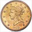 1839/8 $10 Type of 1838 XF45