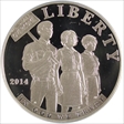 2014-P $1 Civil Rights Act of 1964 First Strike PR70DCAM