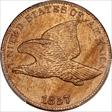 1857 1C Flying Eagle MS64