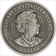 2019-P $2 Queen Victoria Cameo Ag 200th Ann. Antique First Strike MS70