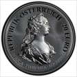 2017 € 20 Maria Theresa Courage and Determination PR70
