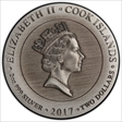 2017 $2 Hestia Antique Finish High Relief MS69