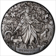 2016 $2 Demeter Antique Finish High Relief SP70