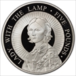 2004 £5 Florence Nightingale Ag PR69DCAM