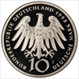 1998-J 10 Mk Von Bingen PR69DCAM