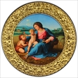 2022-MW 500 Fr Alba Madonna by Raphael Gilt-Ag PR69DCAM