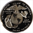 2025-S 50C USMC - 250th Anniversary First Strike PR70DCAM