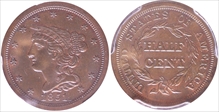 1851 1/2C MS64BN