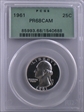 1961 25C PR68CAM