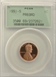 1991-S 1C PR69RD