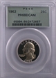 1962 25C PR68DCAM