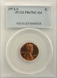 1971-S 1C PR67DCAM