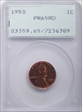 1950 1C PR65RD