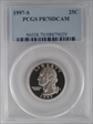 1997-S 25C PR70DCAM