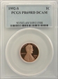 1992-S 1C PR69DCAM
