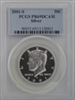2001-S 50C Silver PR69DCAM