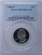 1984-S 25C PR70DCAM