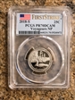 2018-S 25C Voyageurs NP First Strike PR70DCAM