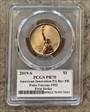 2019-S $1 American Innovation PA Rev PR Polio Vaccine 1953 First Strike PR70