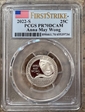 2022-S 25C Anna May Wong First Strike PR70DCAM