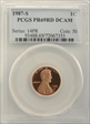 1987-S 1C PR69DCAM
